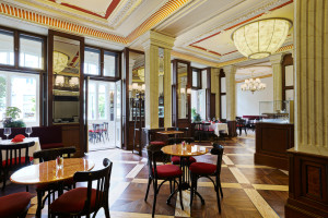 Quisisana Palace, Karlovy Vary, Czech Republic, European Union; Cafe; Restaurant;