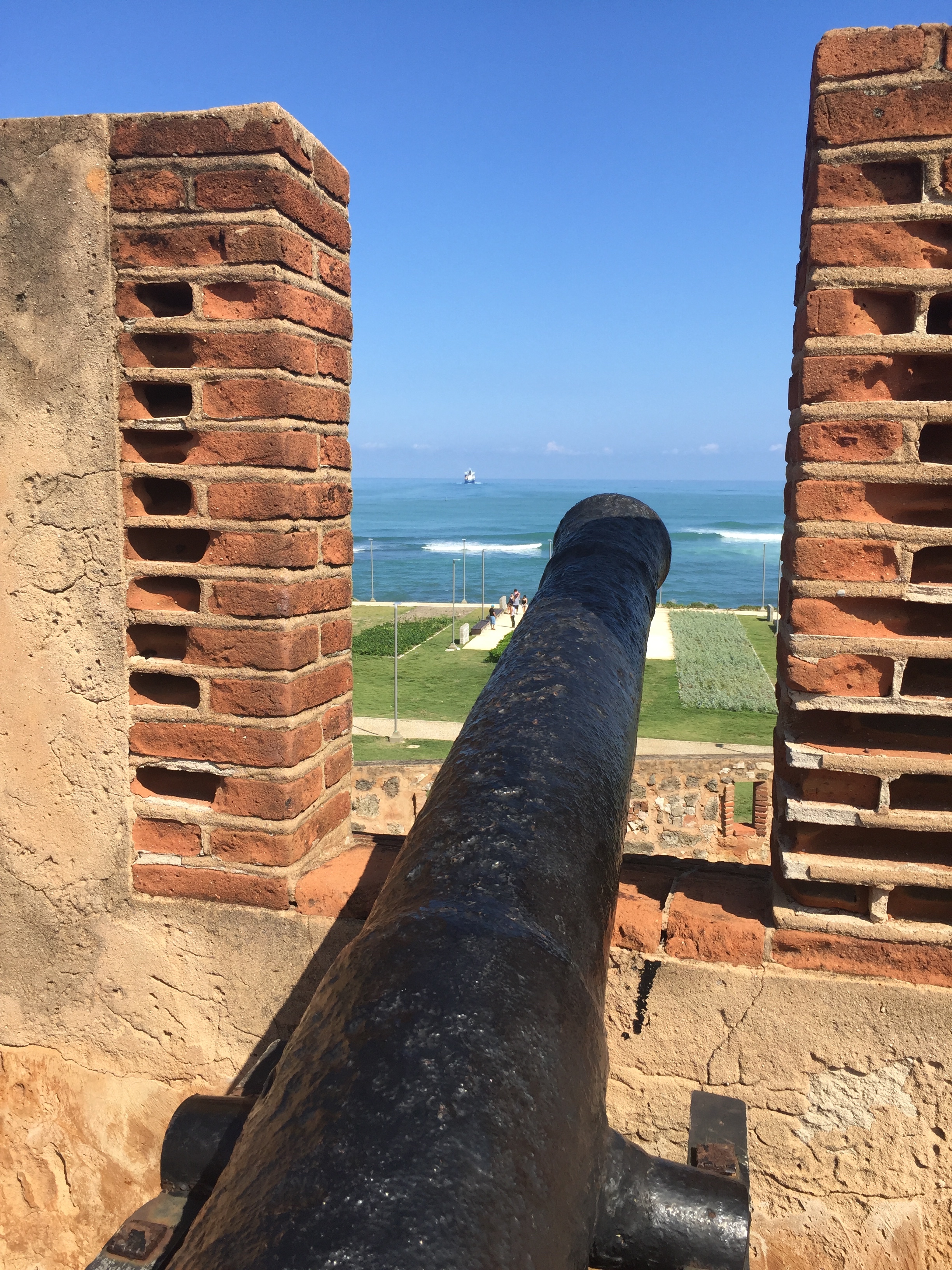 Výhled z pevnosti Fuerte de San Felipe