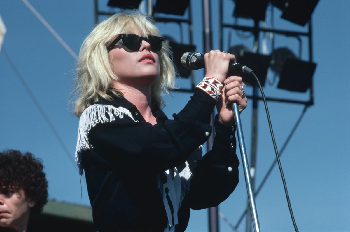 Listopad 1979, Debbie Harry na koncertě Blondie's