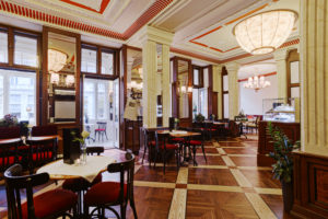 Quisisana Palace, Karlovy Vary, Czech Republic, European Union; Café; Restaurant;
